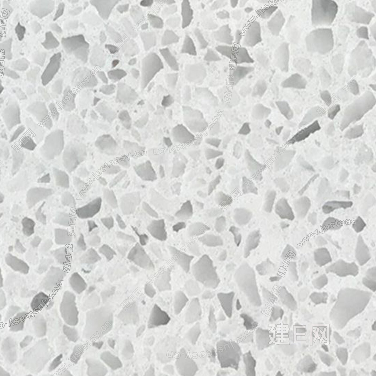 灰色水磨石 (1)材质贴图下载-【集简空间】「每日更新」