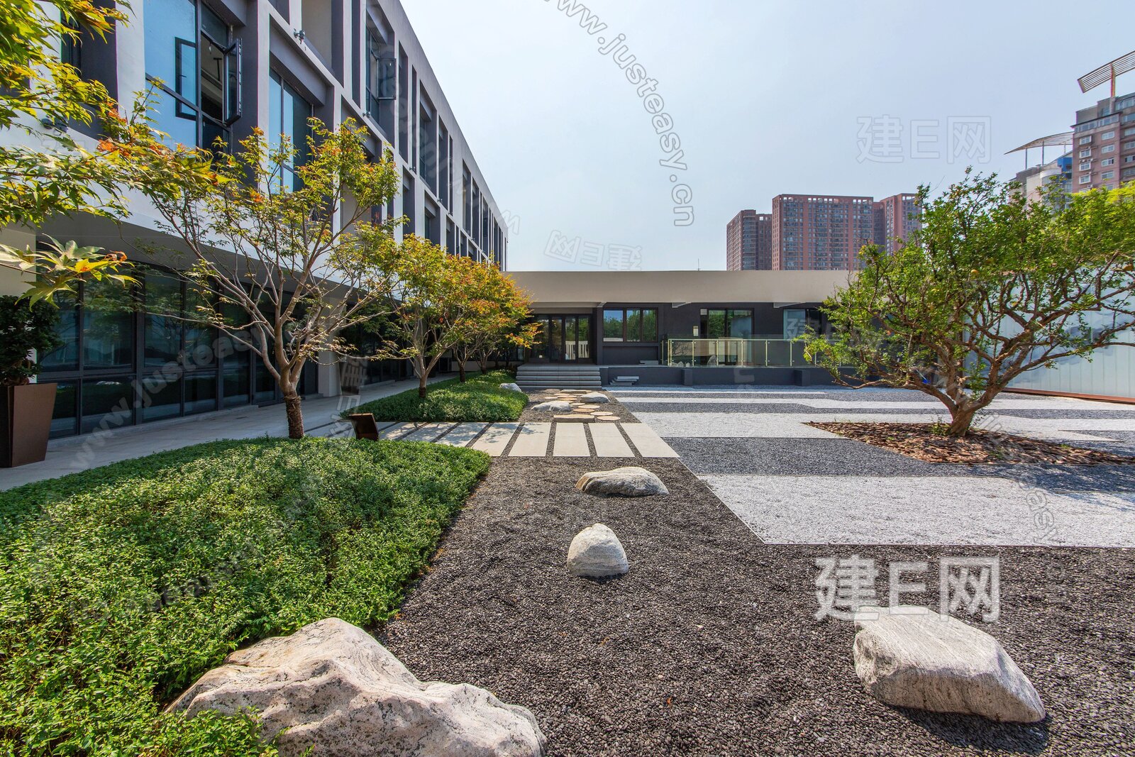 白天外景3d贴图下载[ID:111297842]_建e贴图