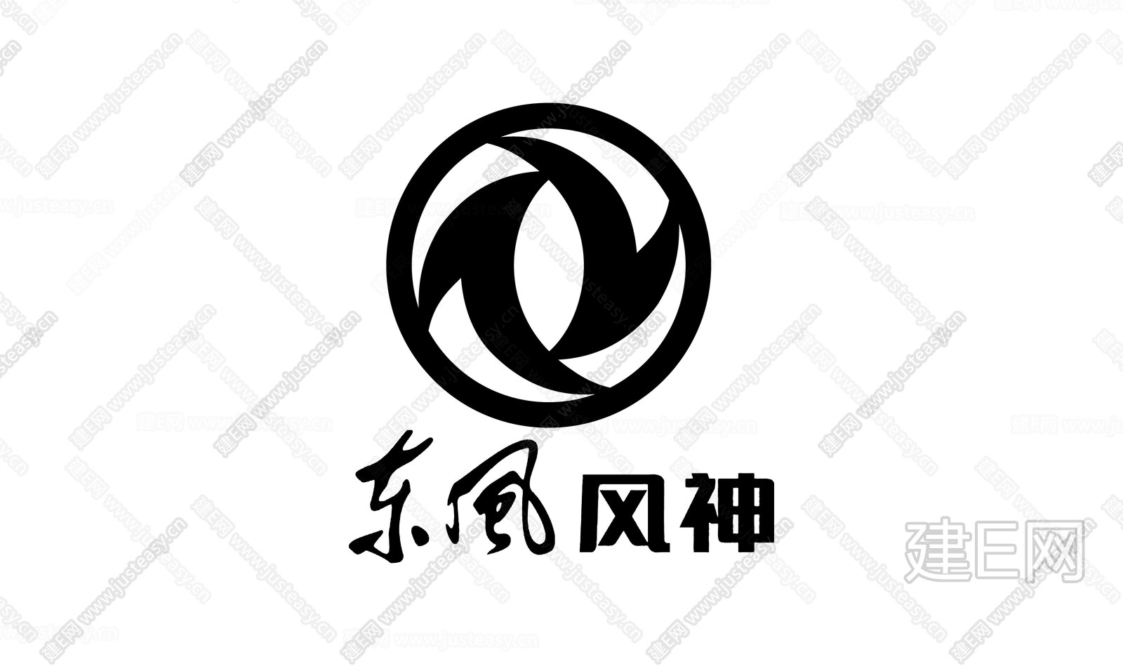 东风风神汽车超高清车标logo3d贴图下载[ID:101532767]_建e贴图