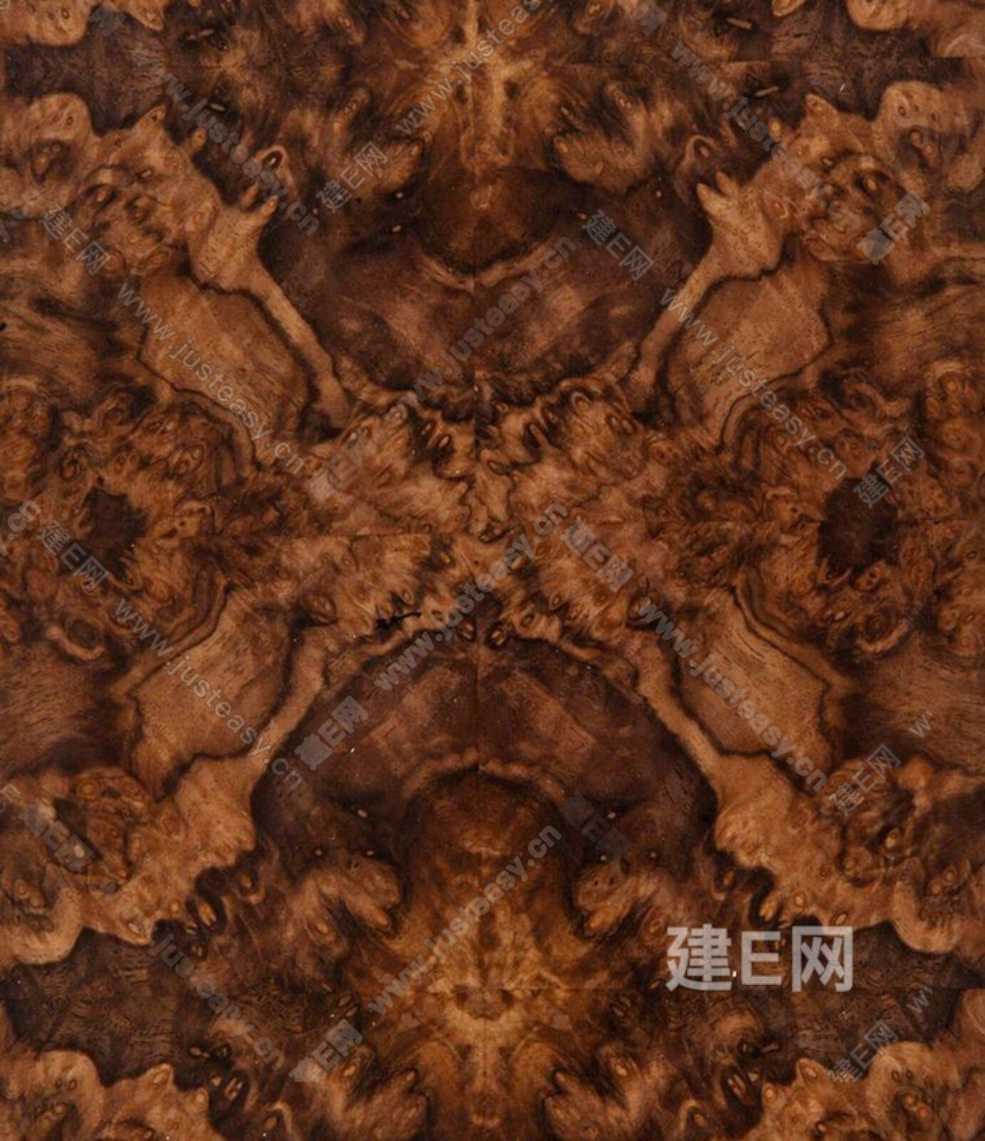 现代黑胡桃树瘤木饰面板3d贴图下载[ID:113656960]_建E室内设计网