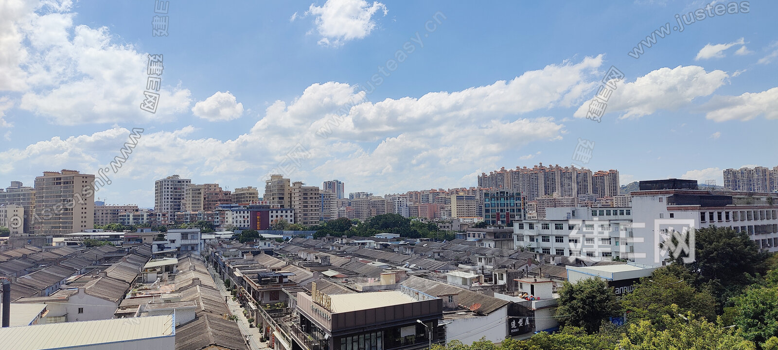 白天城市外景3d贴图下载[ID:109528214]_建e贴图