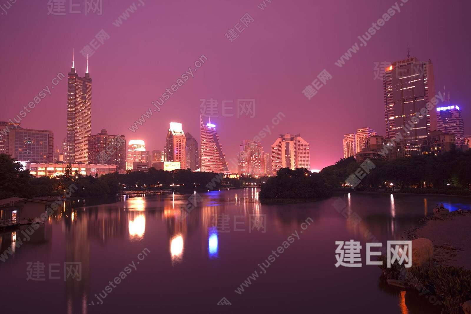 城市风景外景3d贴图下载[ID:105072233]_建e贴图