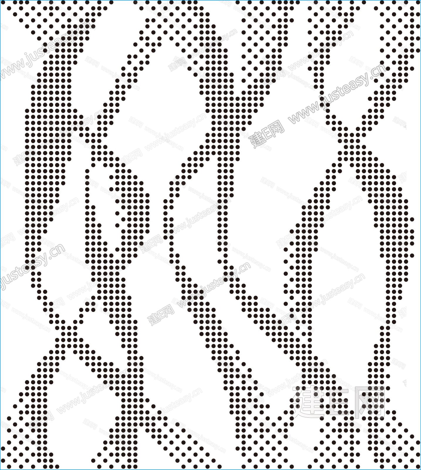 黑白圆点波浪线形冲孔贴图3d贴图_黑白圆点波浪线形冲孔贴图3d贴图