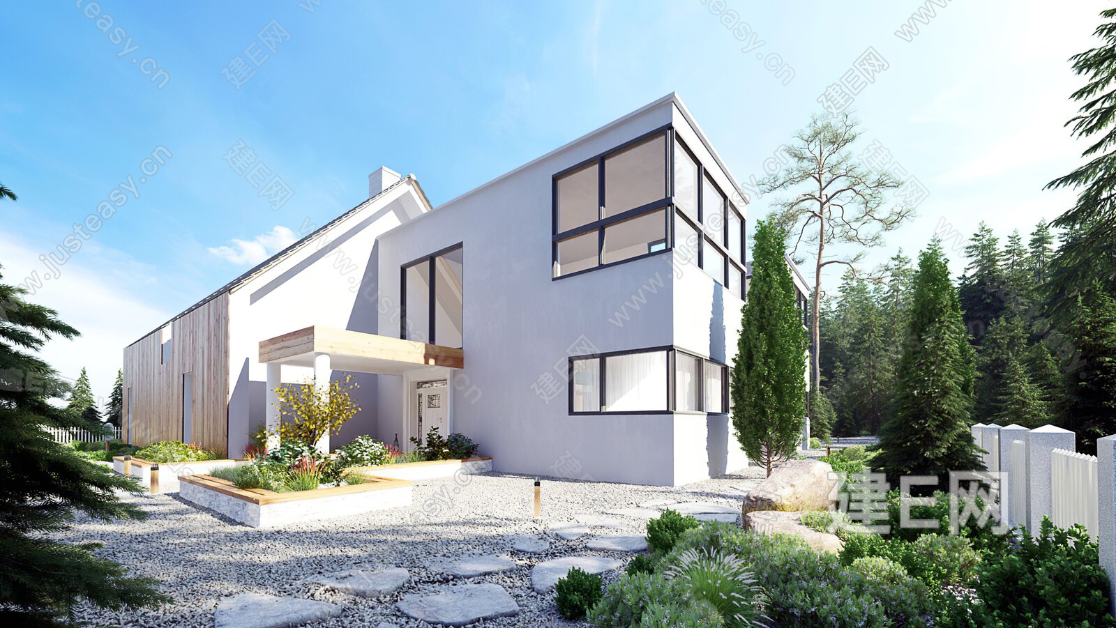 建筑外景3d贴图下载[ID:109398019]_建e贴图