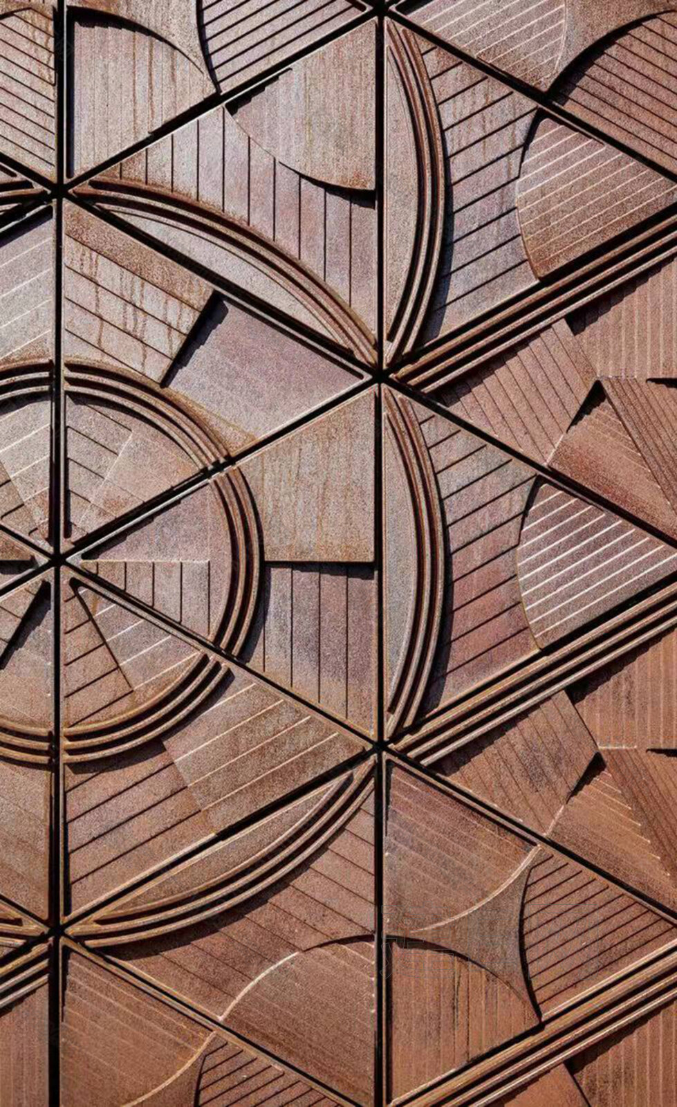 墙面造型 木拼版 木格栅 背景墙3d贴图_ 墙面造型 木拼版 木格栅 背景