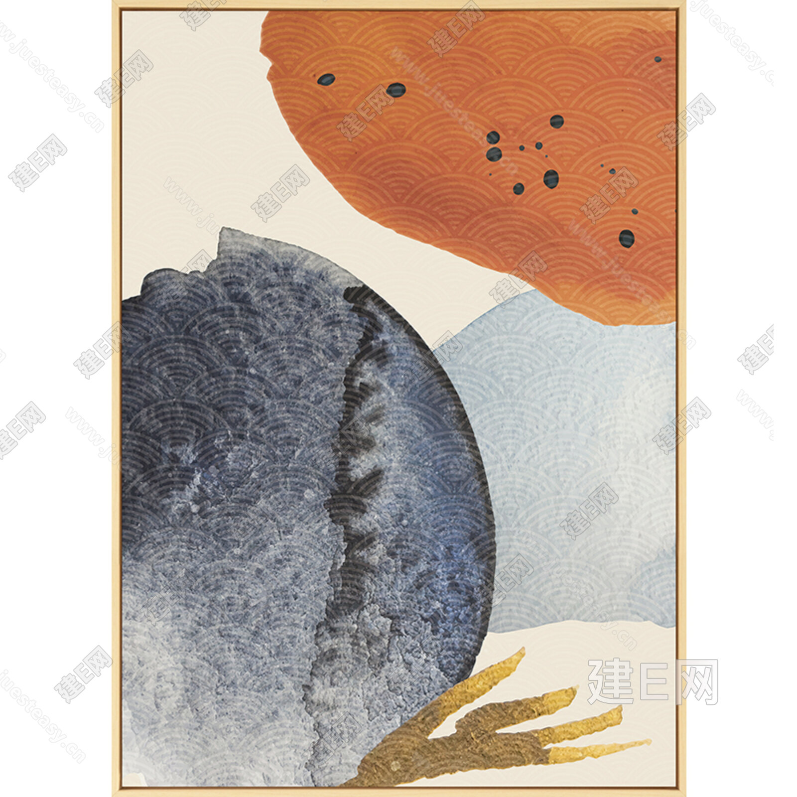 现代抽象装饰画3d贴图_现代抽象装饰画3d贴图下载_现代抽象装饰画3d