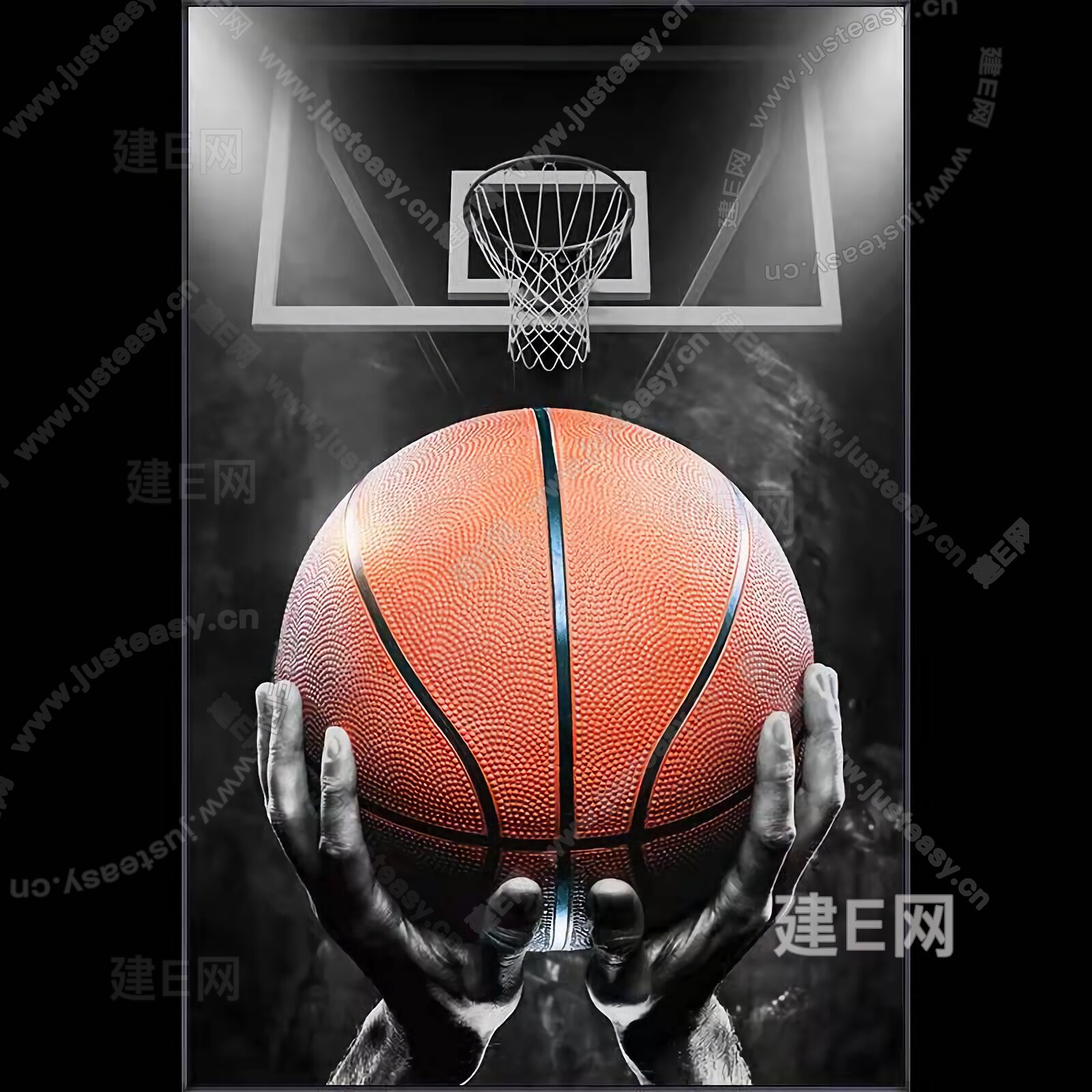 篮球文化墙设计图__展板模板_广告设计_设计图库_昵图网nipic.com