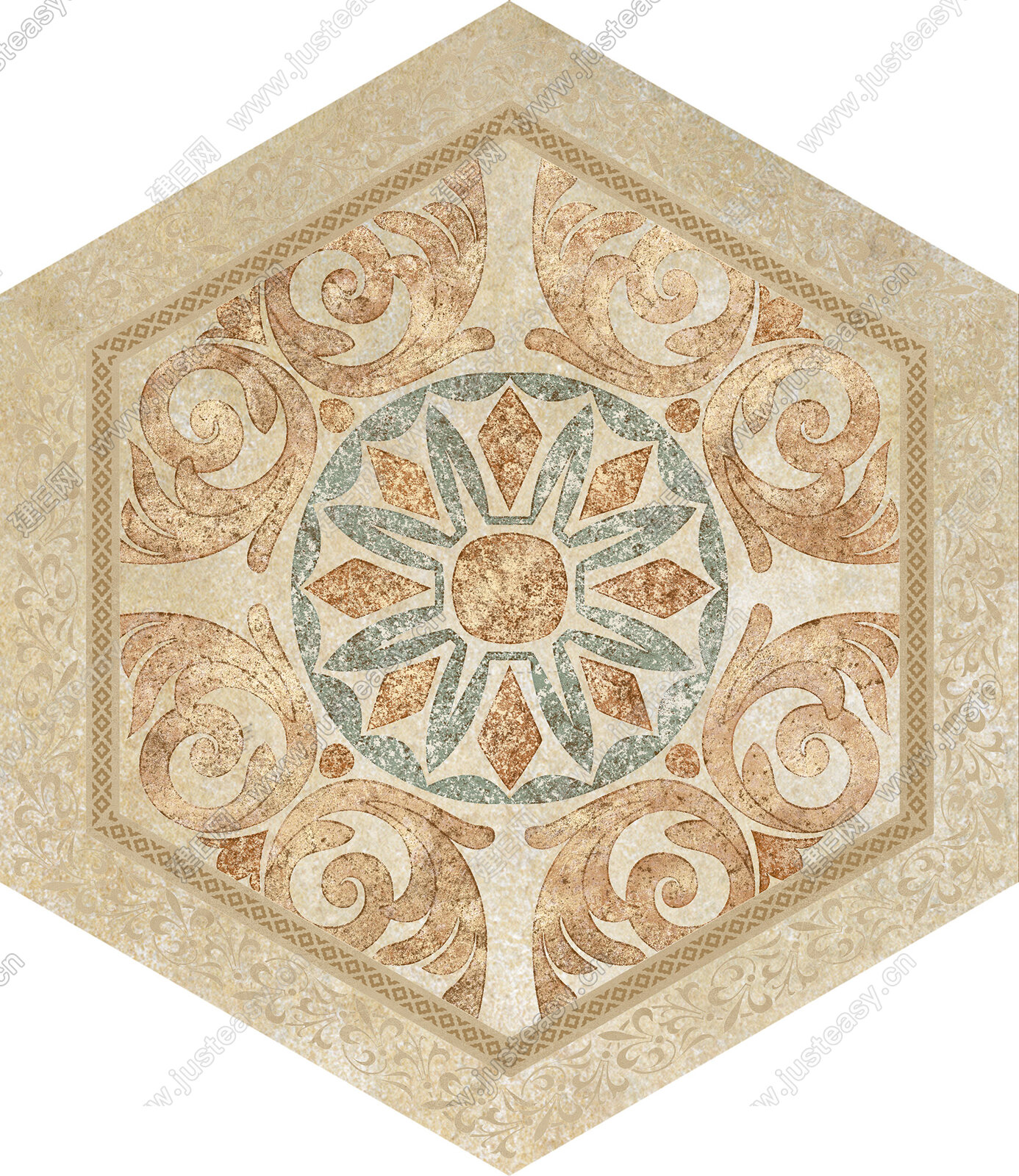 白色六角形大理石瓷砖纹理背景背景图片素材_ID:162217912-Veer图库