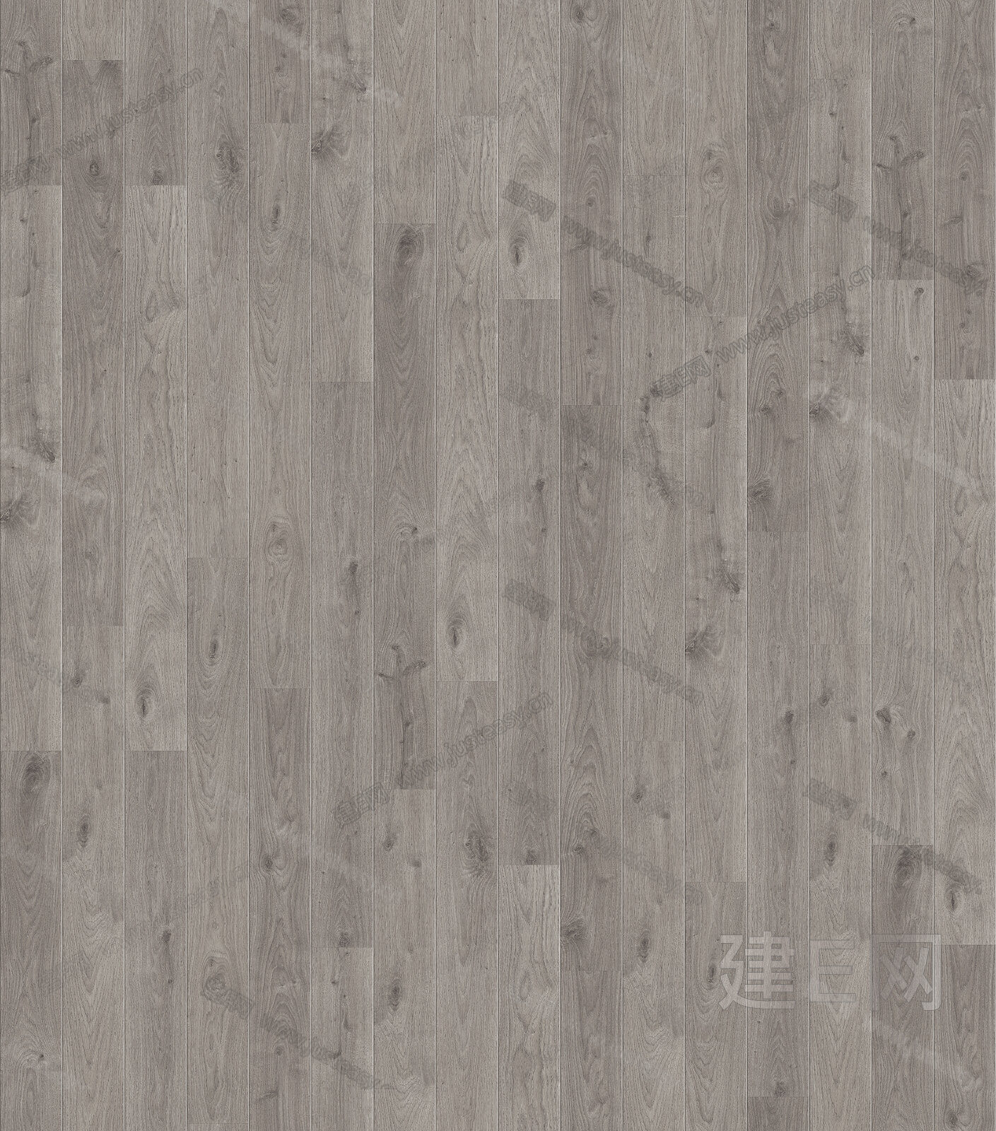 卧室用灰色的实木地板与灰色墙面呼应，简单不复杂。-家居美图_装一网装修效果图