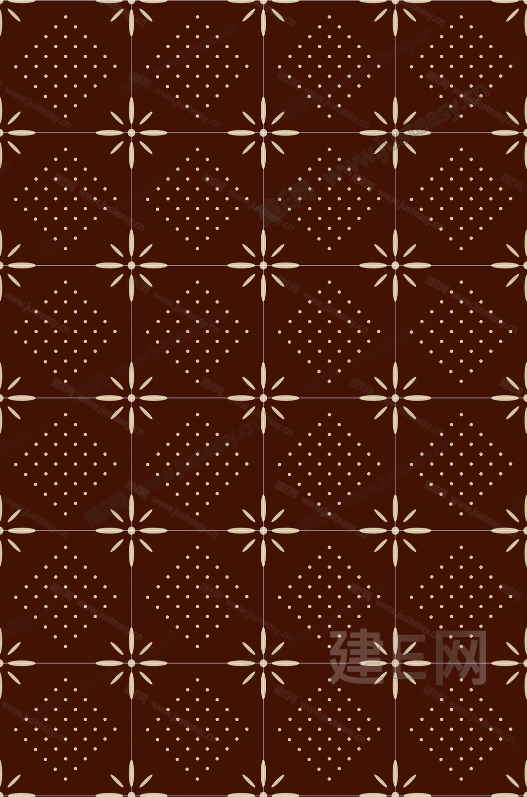 赤贫风红色花砖贴图_贴图下载_贴图免费下载_建e室内设计网