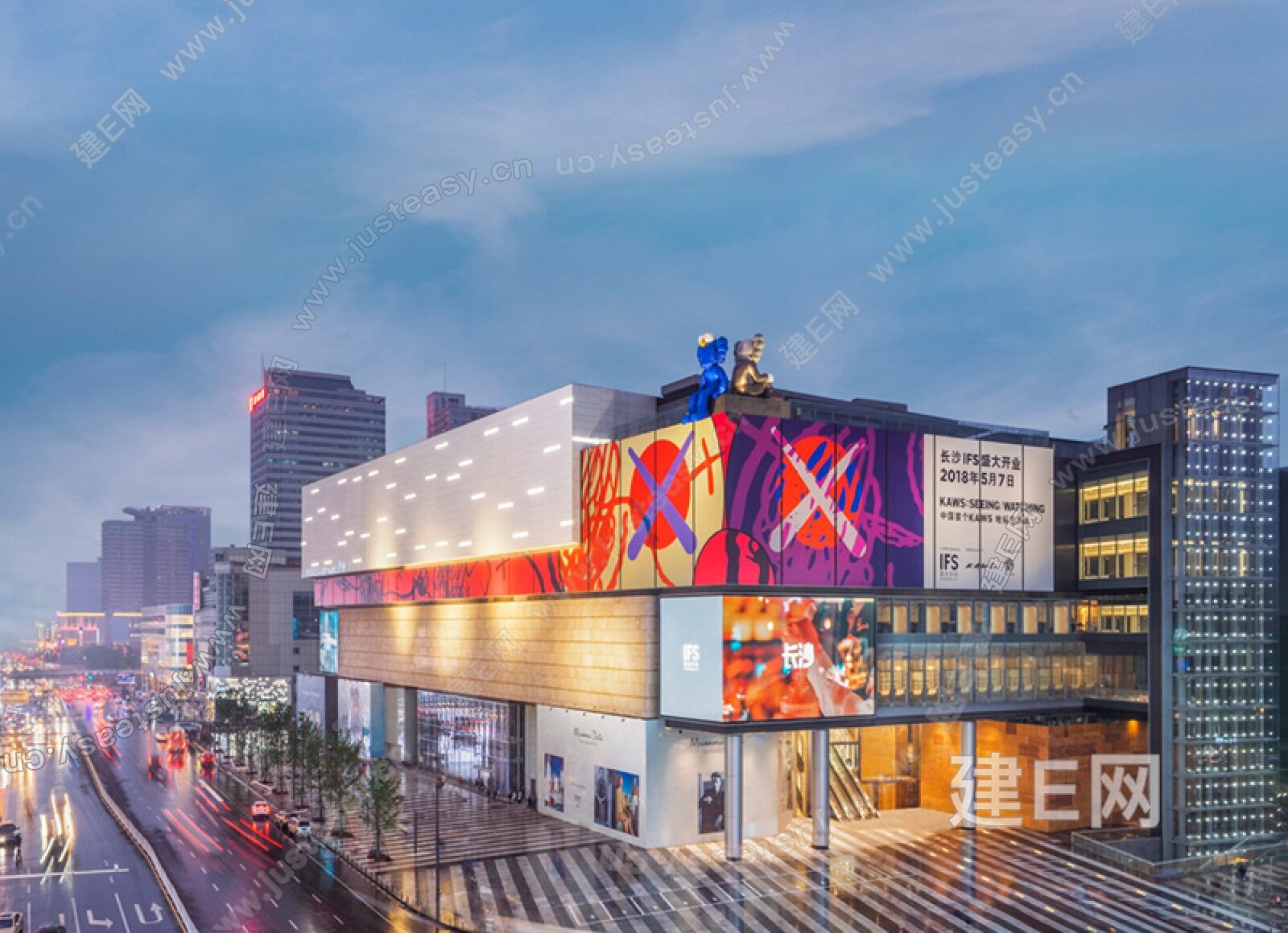 建筑商城街景窗外景风景3d贴图_建筑商城街景窗外景风景3d贴图下载