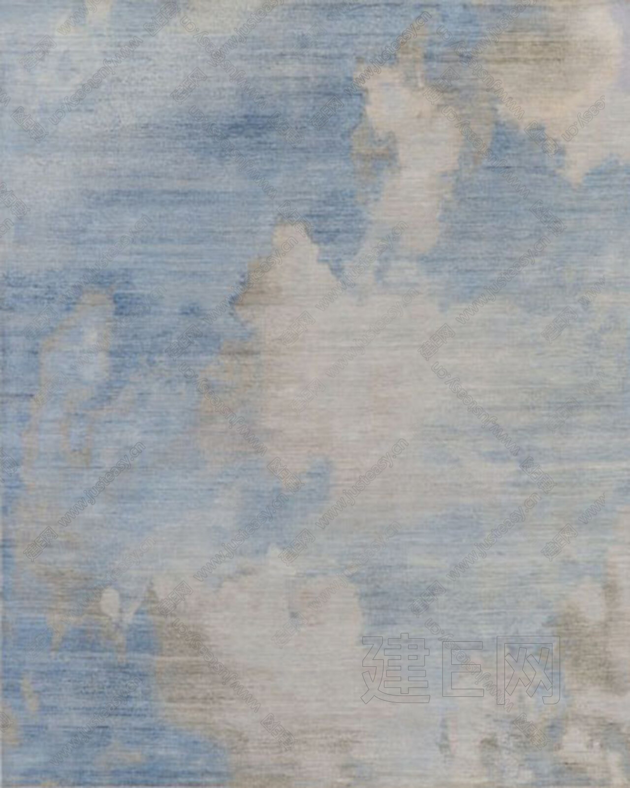 浅蓝灰色新中式地毯3d贴图_浅蓝灰色新中式地毯3d贴图下载_浅蓝灰色新