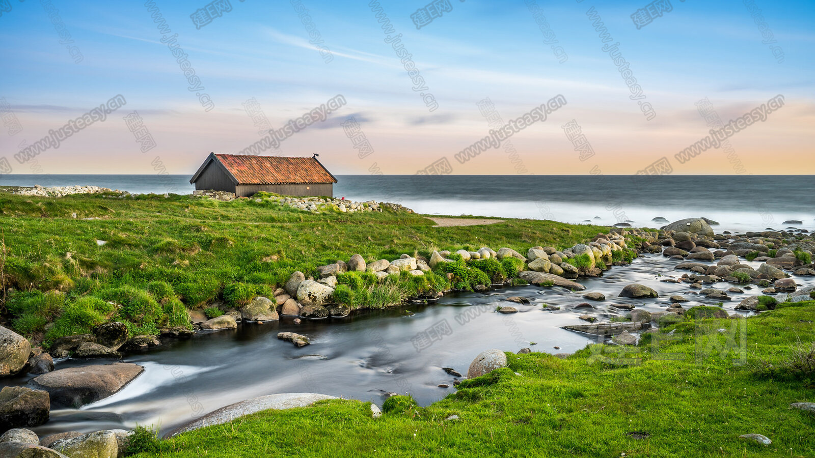 海边风景房子大海3d贴图_海边风景房子大海3d贴图下载_海边风景房子