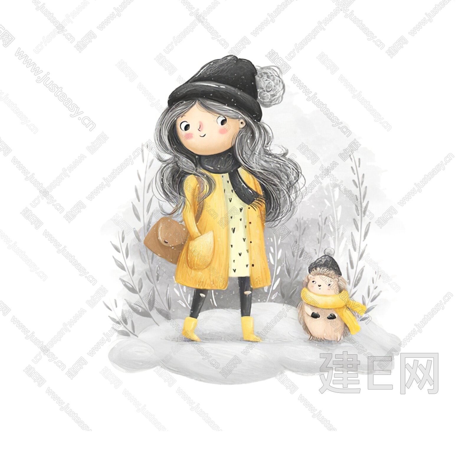 卡通人物儿童壁纸3d贴图下载