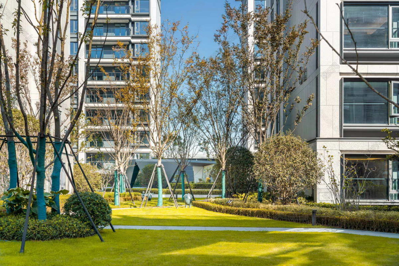 小区建筑外景3d贴图下载[ID:107564129]_建e贴图