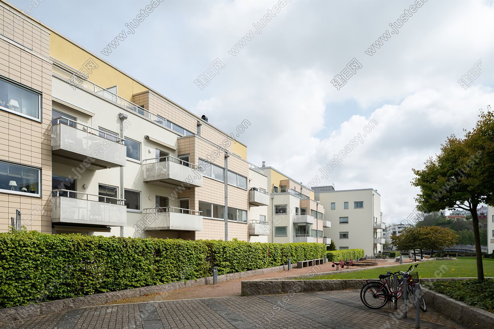 城市建筑-居民楼外景贴图3d贴图下载[ID:108154061]_建e贴图