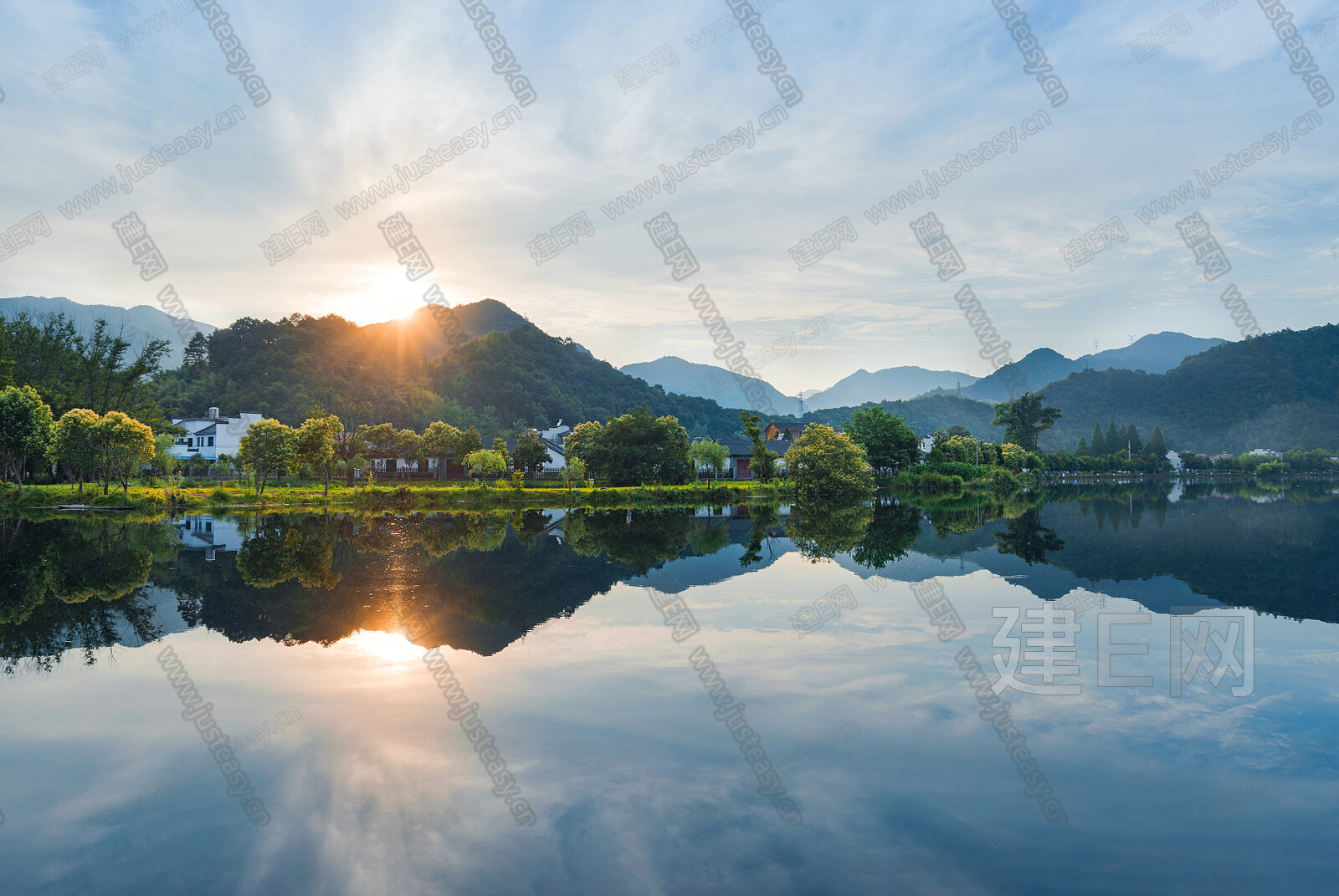 自然风景外景3d贴图下载[ID:116673676]_建E室内设计网