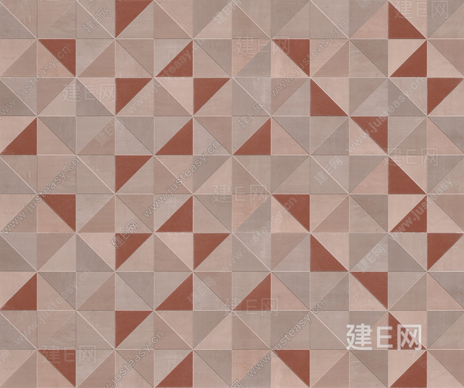 无缝 分缝粉色石材拼花瓷砖3d贴图下载[ID:103959779]_建E室内设计网