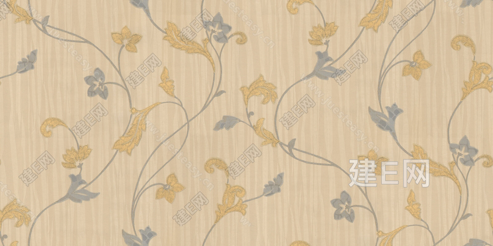 无缝暗花壁纸3d贴图下载[ID:111431300]_建e贴图