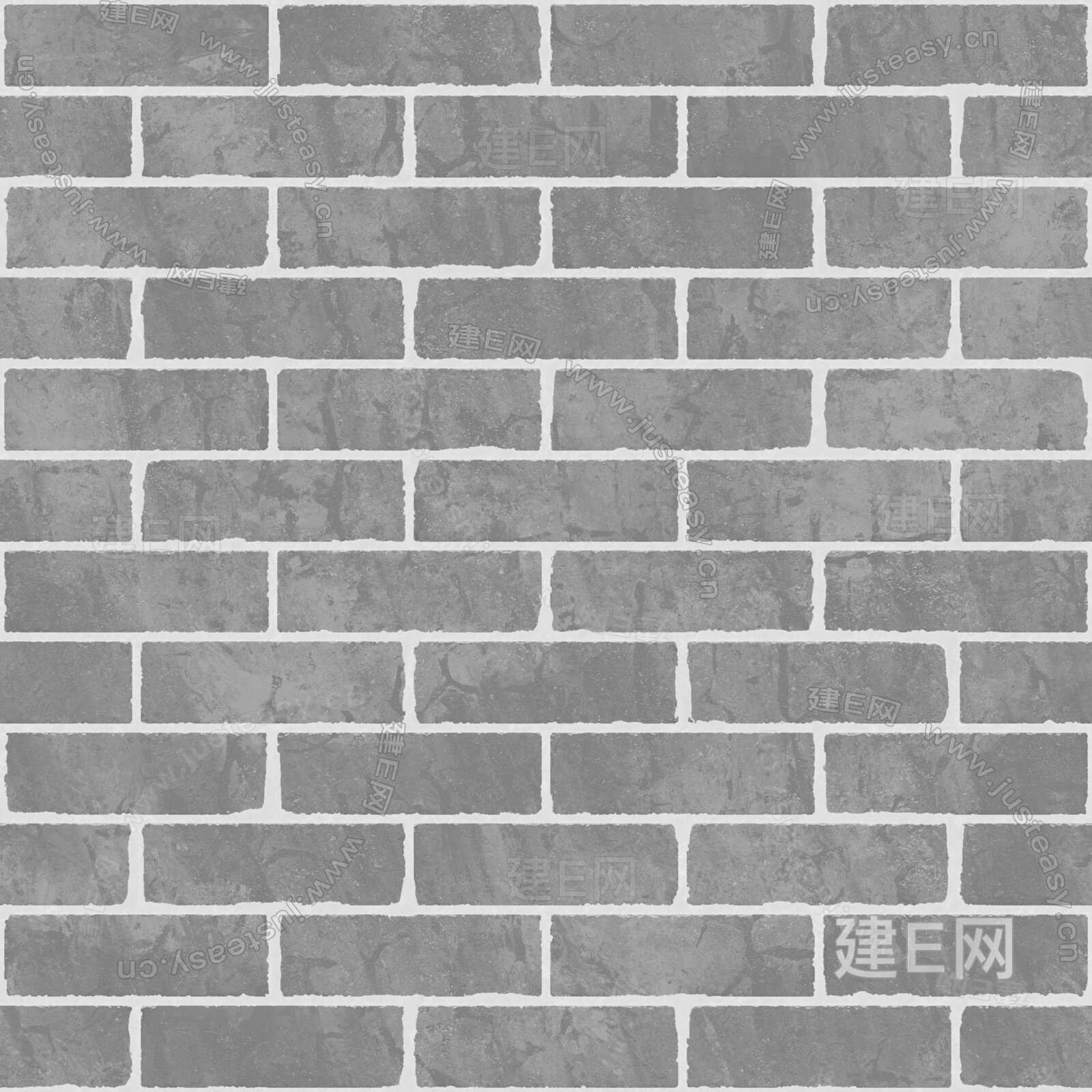 无缝仿古灰砖青砖墙贴图3d贴图下载[ID:106975570]_建e贴图