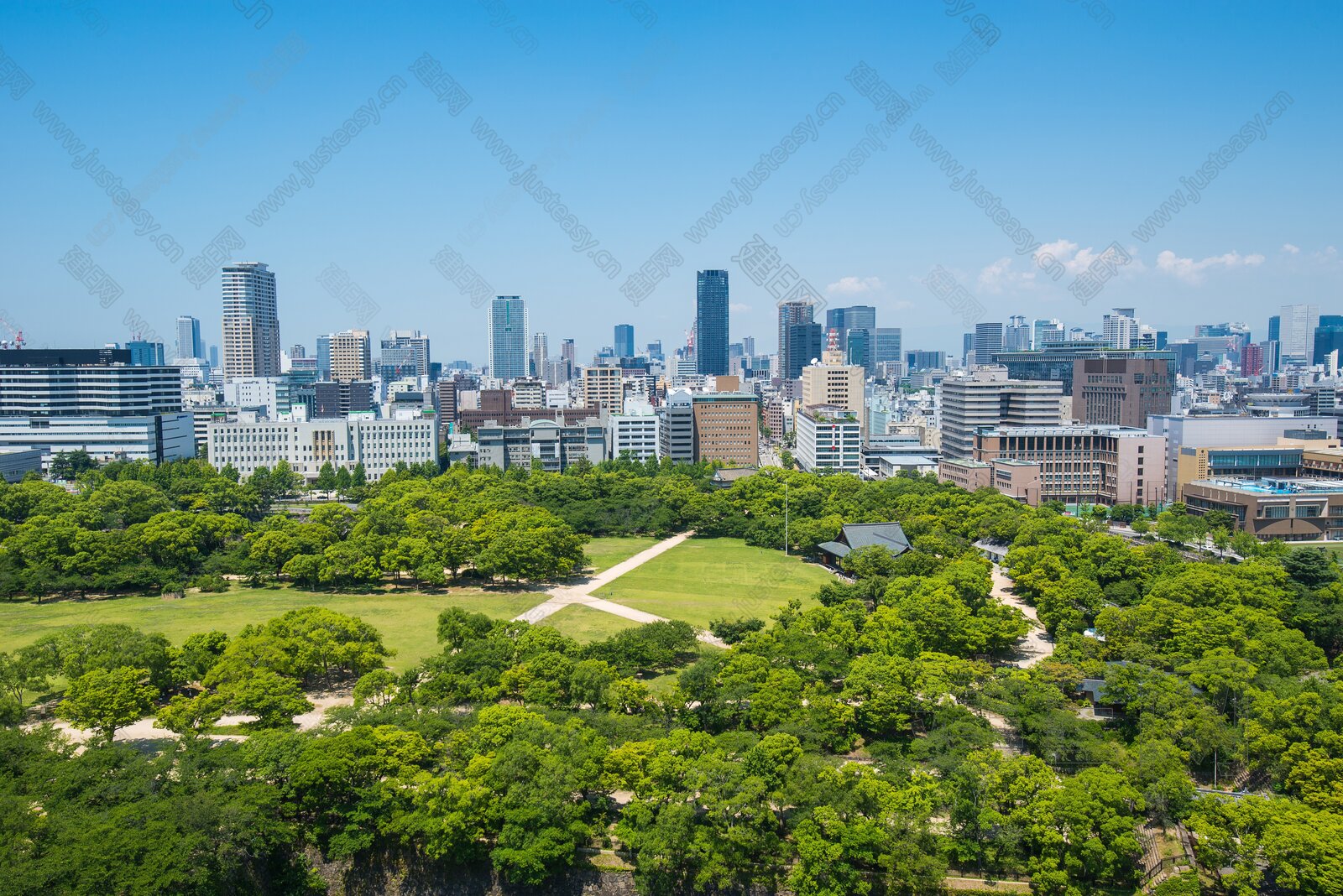 好用的晴天城市外景贴图3d贴图下载[ID:103895537]_建e贴图