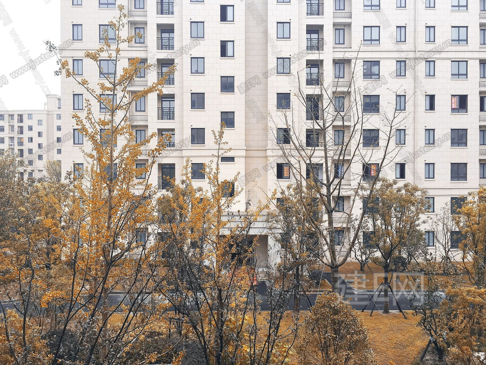 小区院内外景3d贴图下载[ID:104026475]_建e贴图