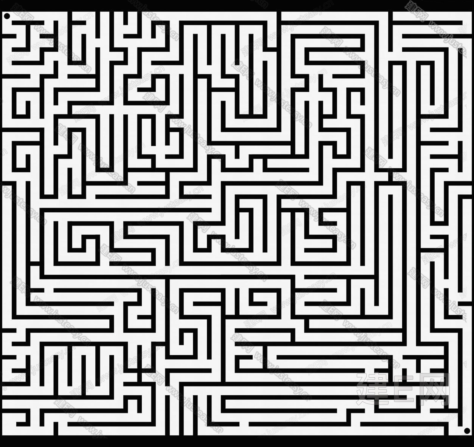 黑白迷宫抽象背景图片素材-编号28083843-图行天下