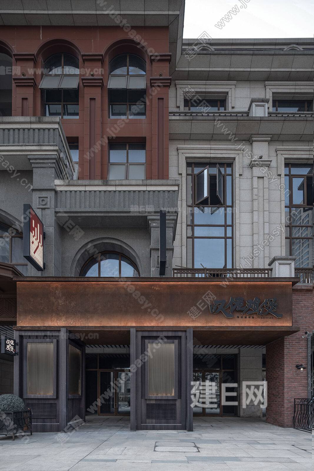 城市街道外景3d贴图下载[ID:102061004]_建e贴图