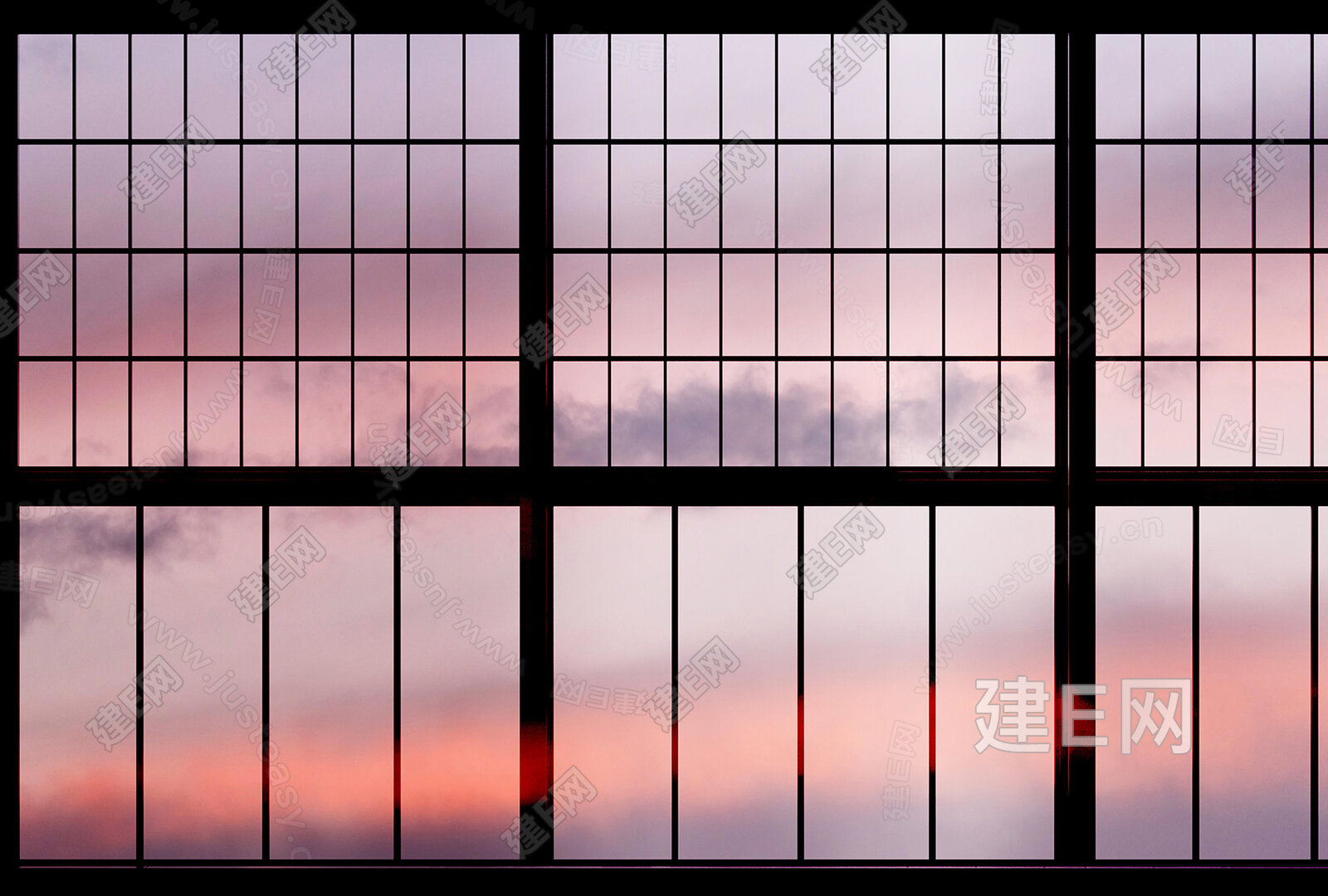 窗景玻璃3d贴图下载[ID:104813536]_建E室内设计网