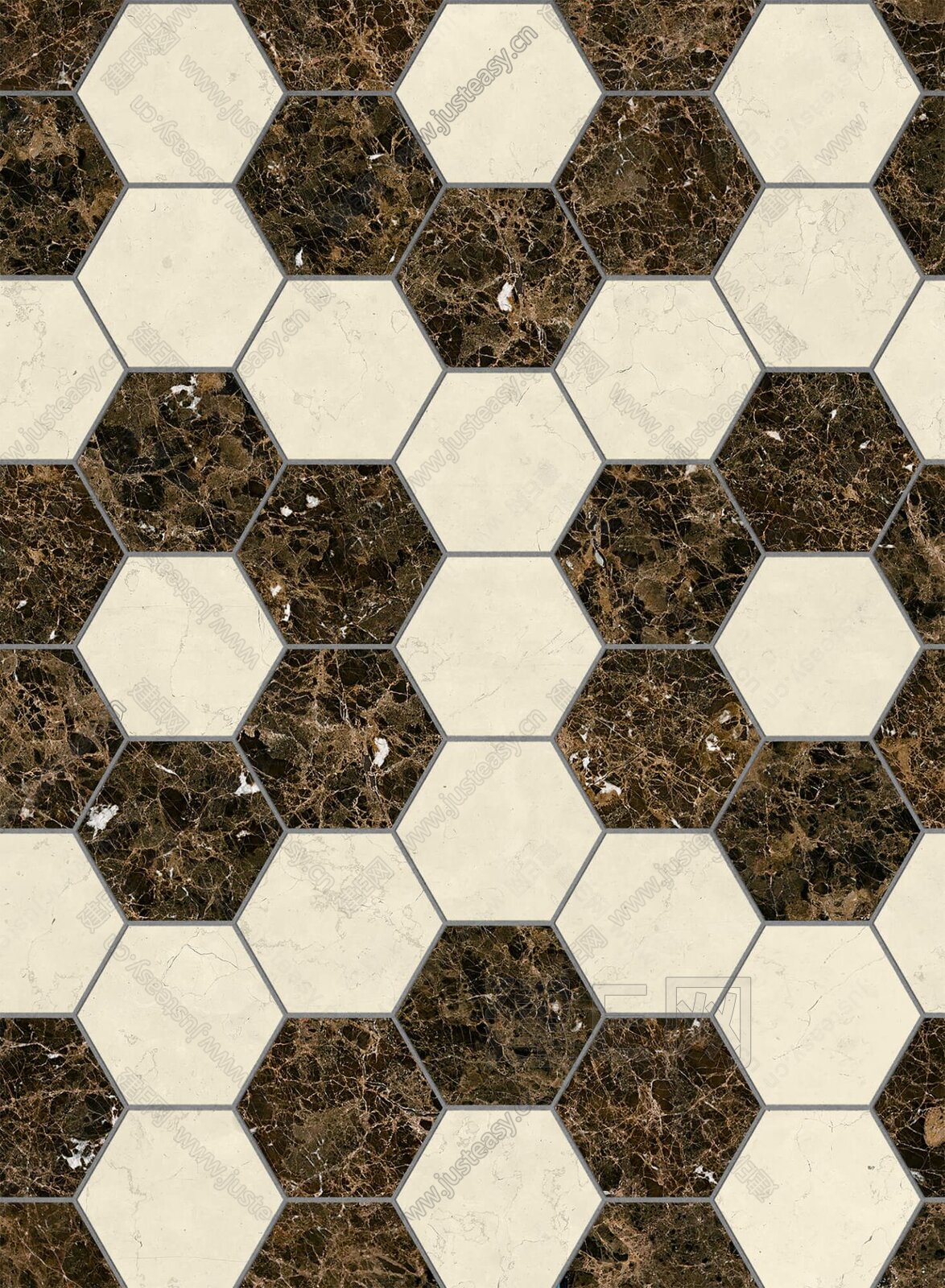 方形瓷砖没新意不妨试试六角砖 4种配色7种组合方案 - 本地资讯 - 装一网