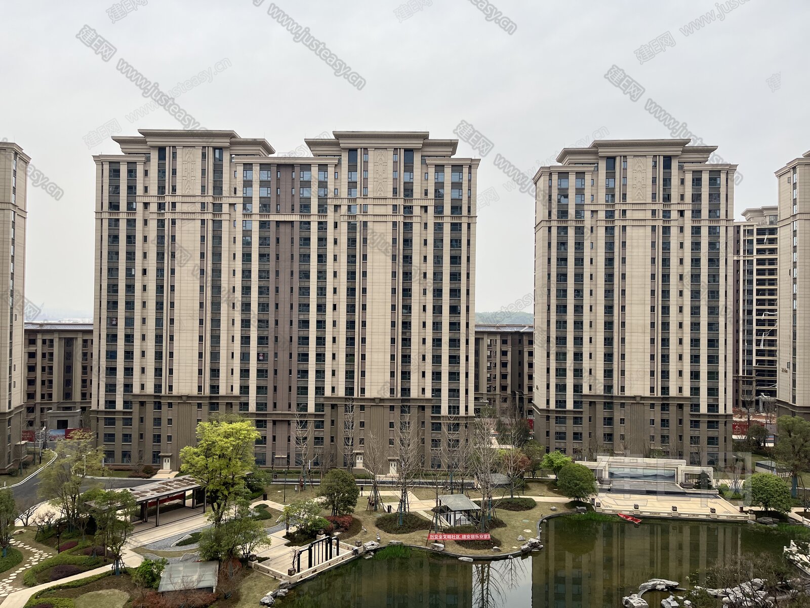 小区外景3d贴图下载[ID:110777144]_建e贴图
