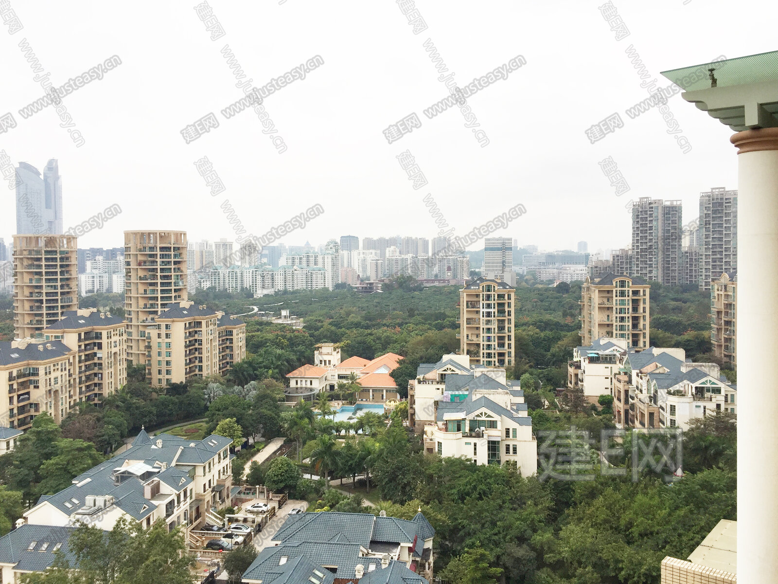 外景城市天空3d贴图下载[ID:108745439]_建e贴图