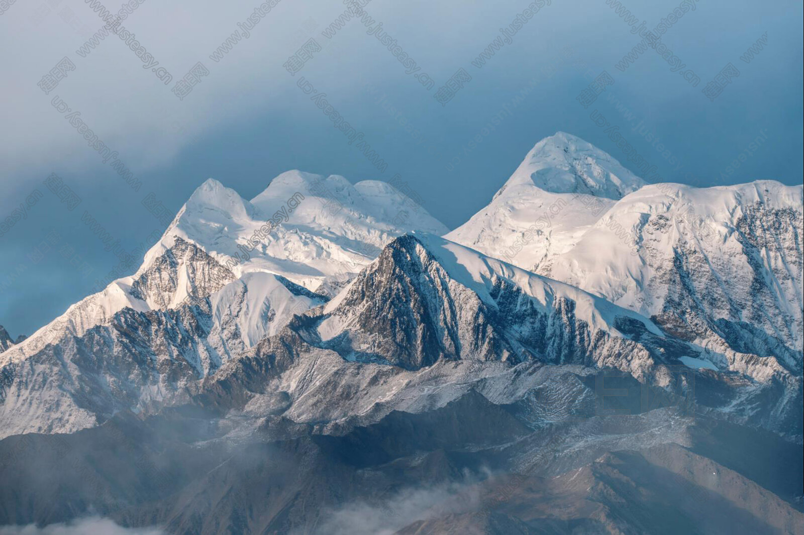 雪山山脉外景3d贴图下载[ID:101209402]_建E室内设计网