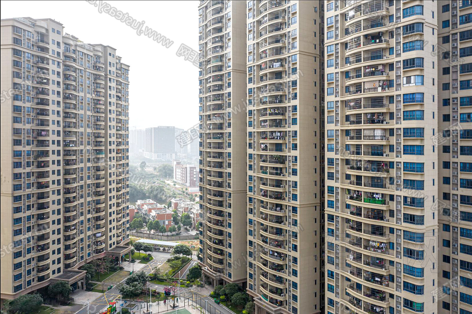 小区楼盘外景3d贴图下载[ID:104682939]_建e贴图