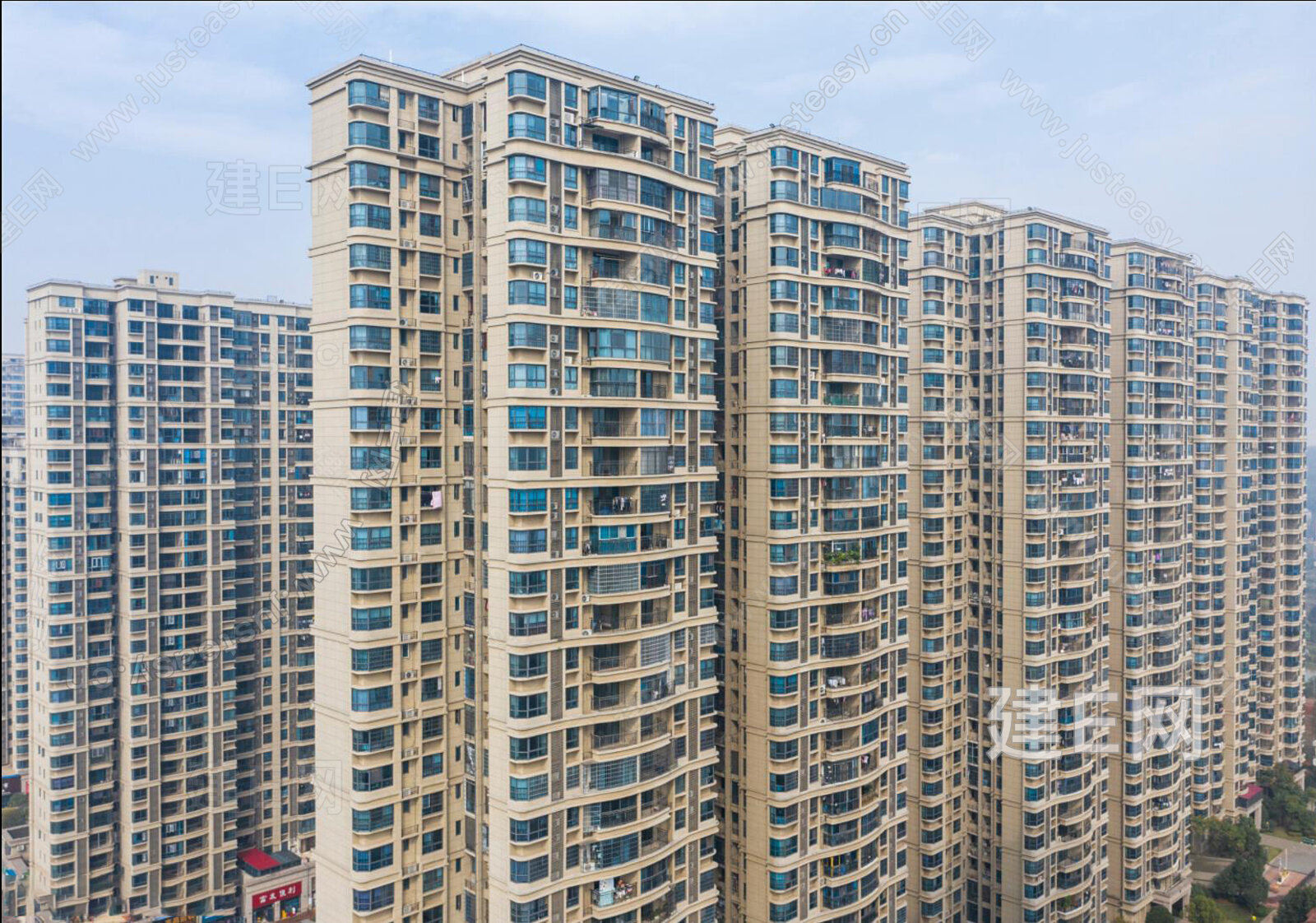 小区楼盘外景3d贴图下载[ID:104682907]_建e贴图