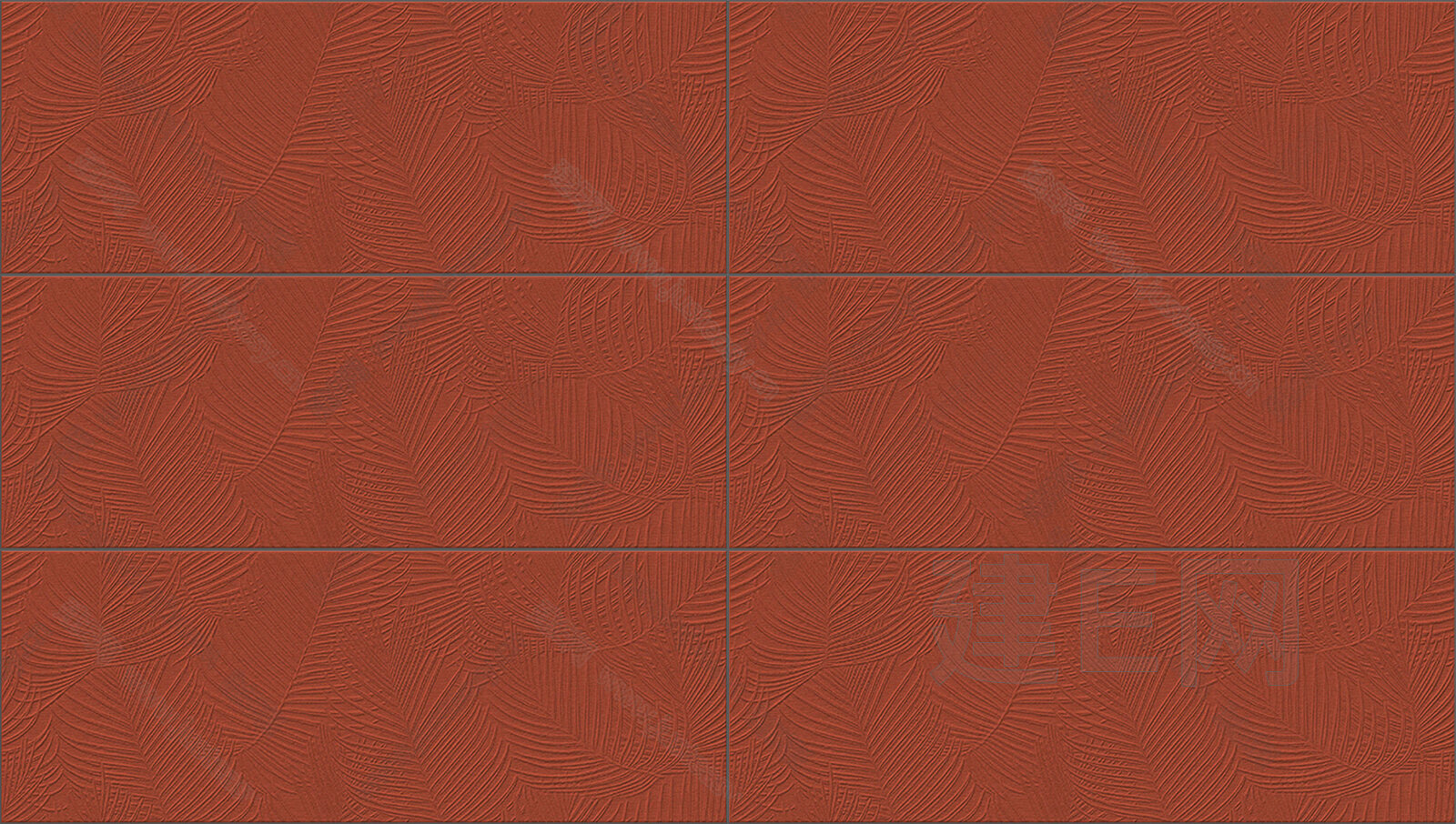 红色墙砖3d贴图下载[ID:104874372]_建E室内设计网