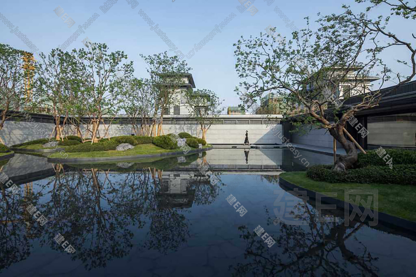 小区建筑外景3d贴图下载[ID:111170942]_建e贴图