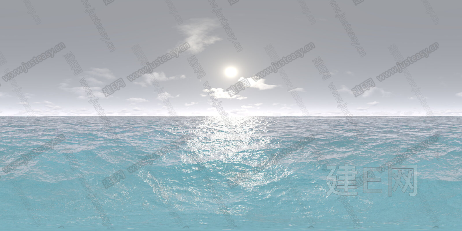 天空白云海景蓝天外景海边HDR贴图3d贴图下载[ID:108024940]_建E室内设计网