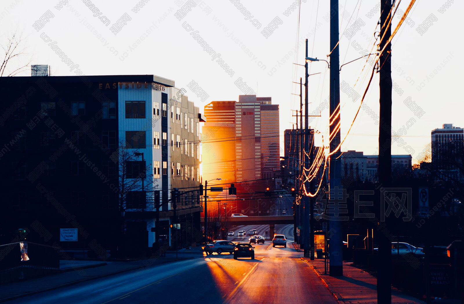 白天城市外景3d贴图下载[ID:101668028]_建e贴图