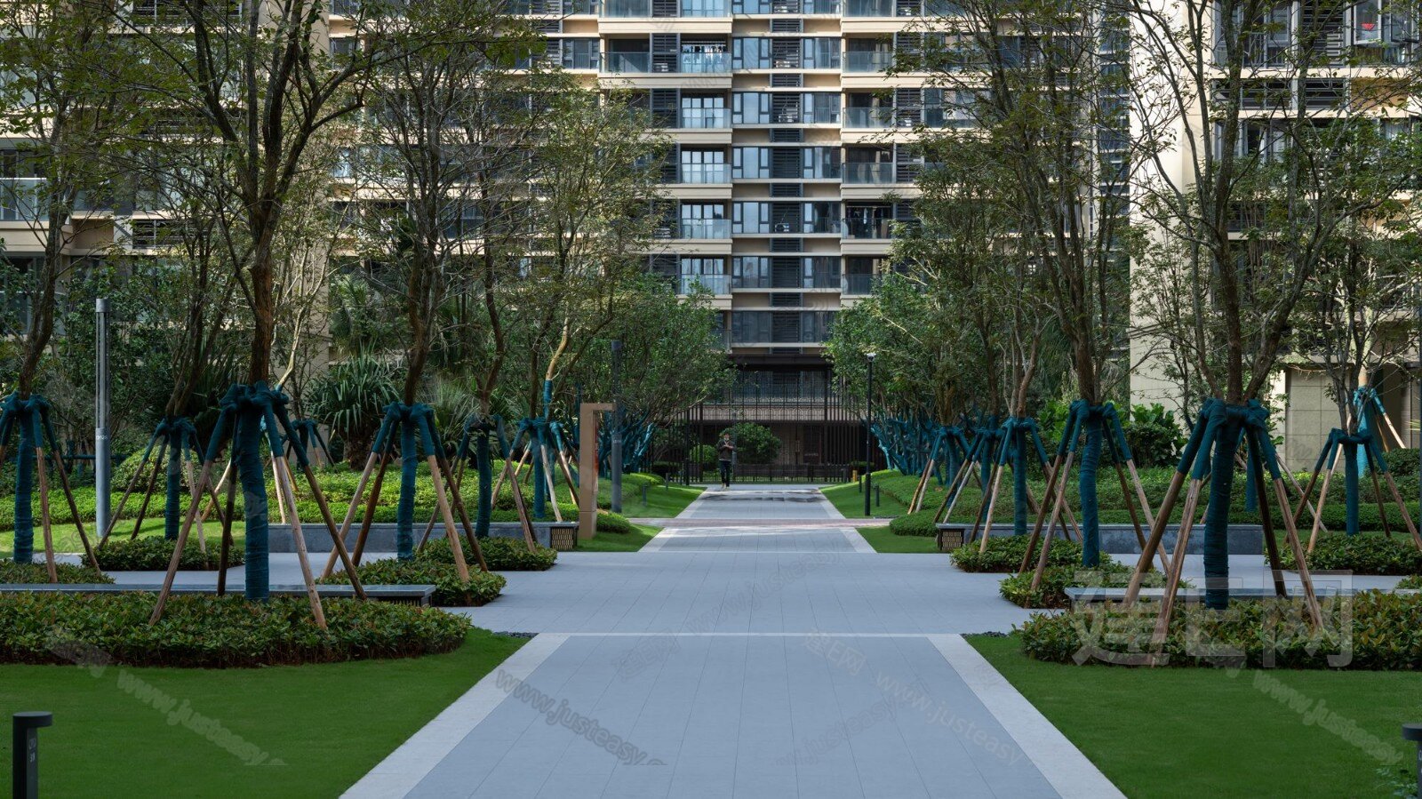 小区外景3d贴图下载[ID:104223765]_建e贴图