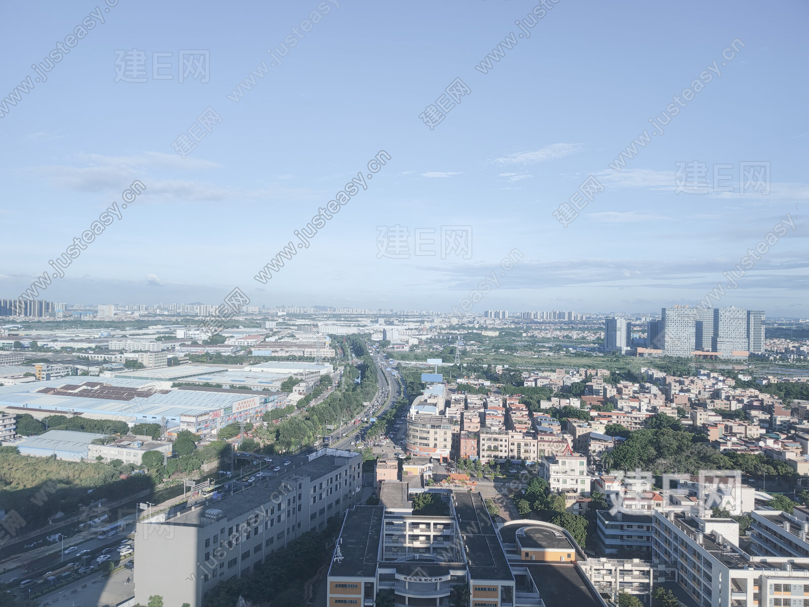 白天城市外景3d贴图下载[ID:114119897]_建e贴图