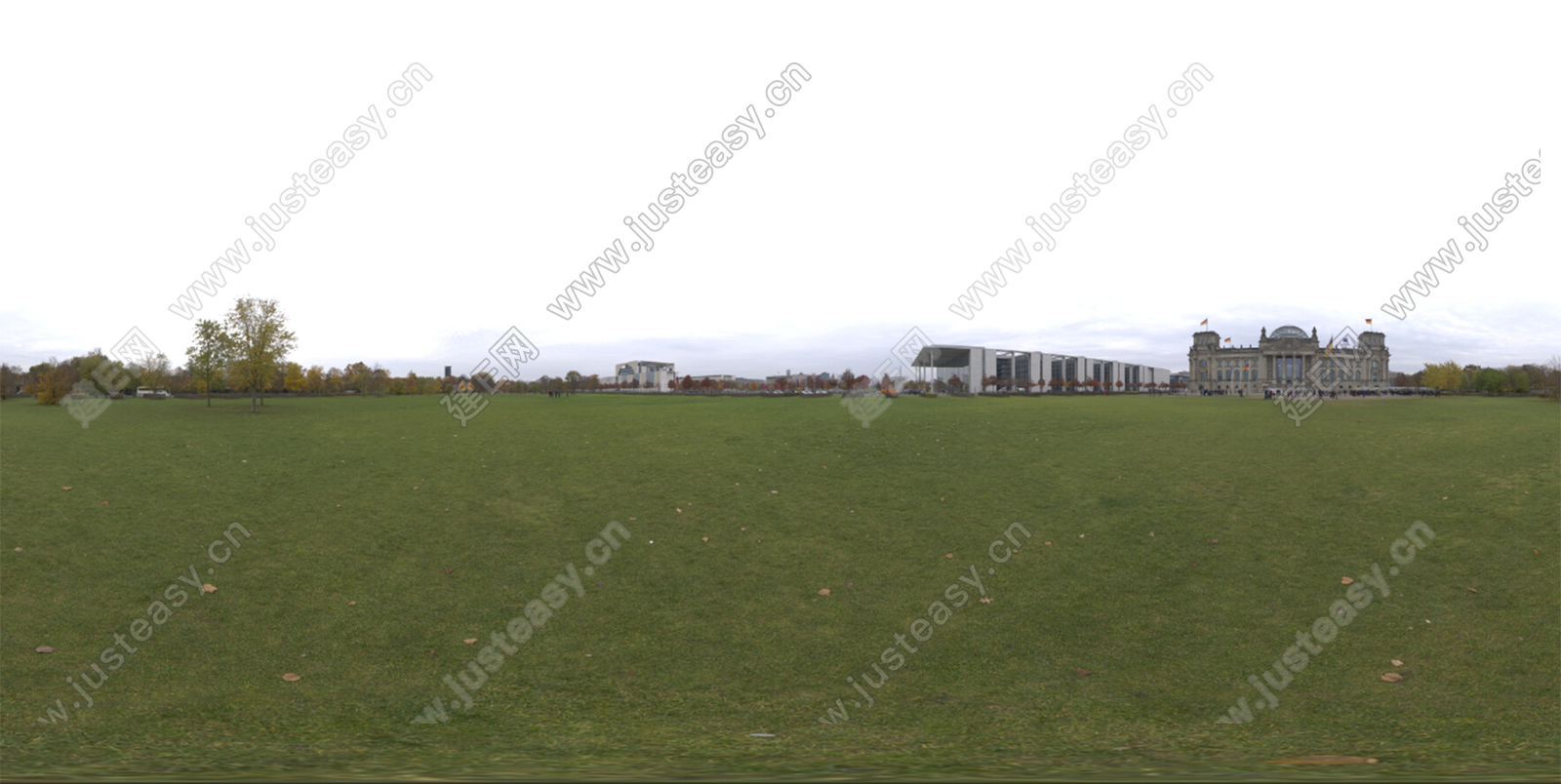 白天城市外景hdr贴图3d贴图下载[ID:107108204]_建e贴图