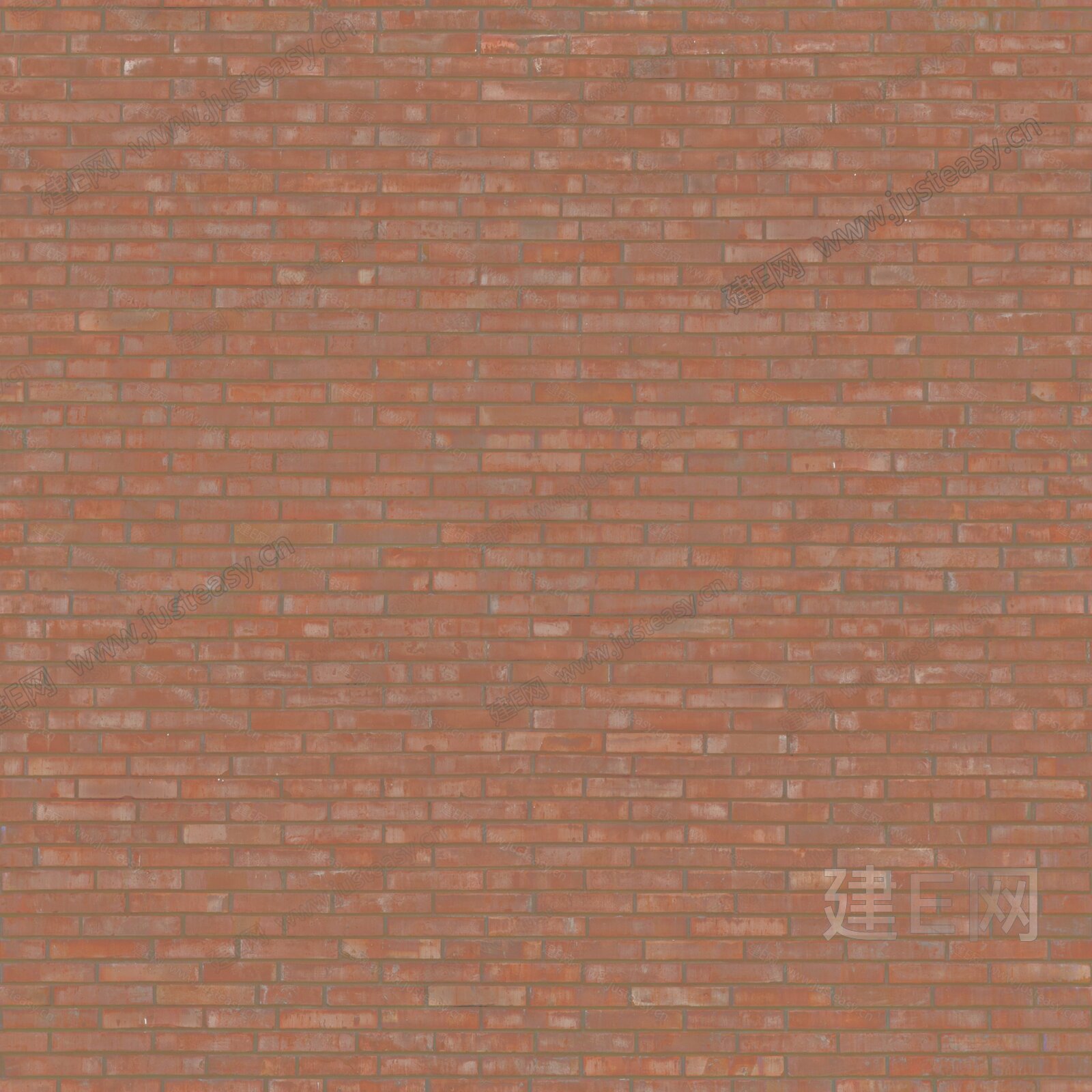 红砖做旧砖墙3d贴图下载[ID:111364719]_建E室内设计网