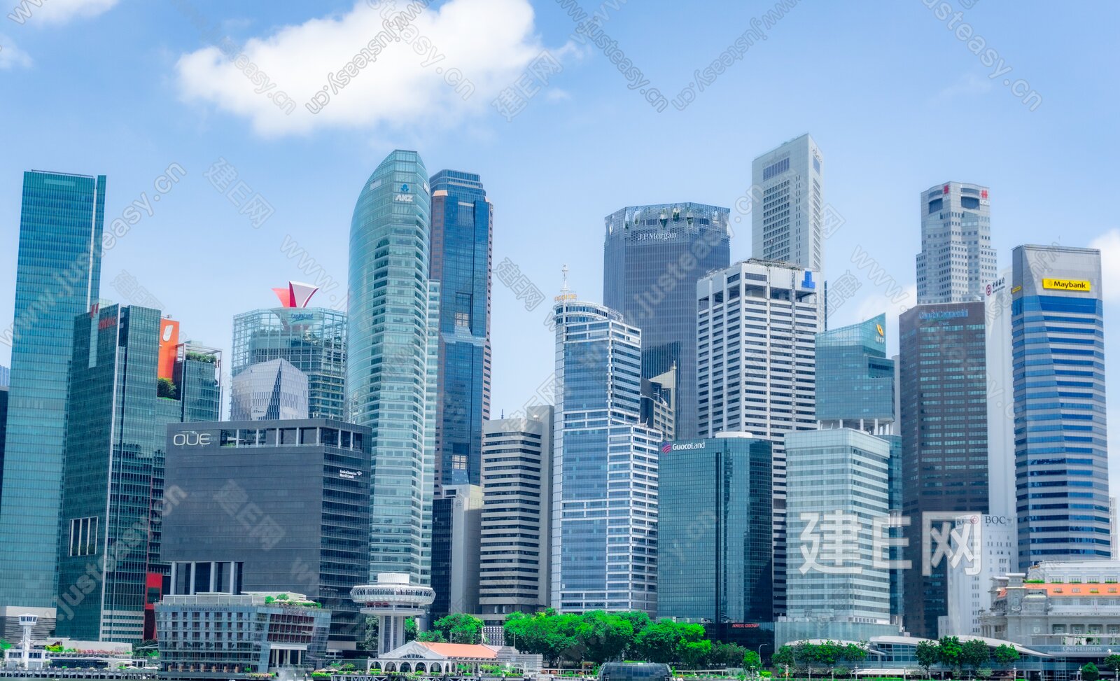城市外景3d贴图下载[ID:113071953]_建E室内设计网