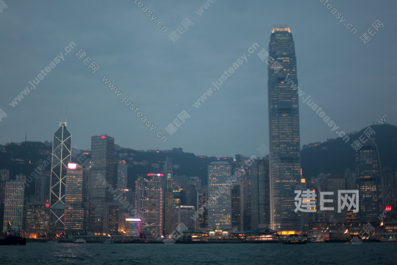 江景水面城市外景贴图3d贴图下载[ID:105207412]_建e贴图