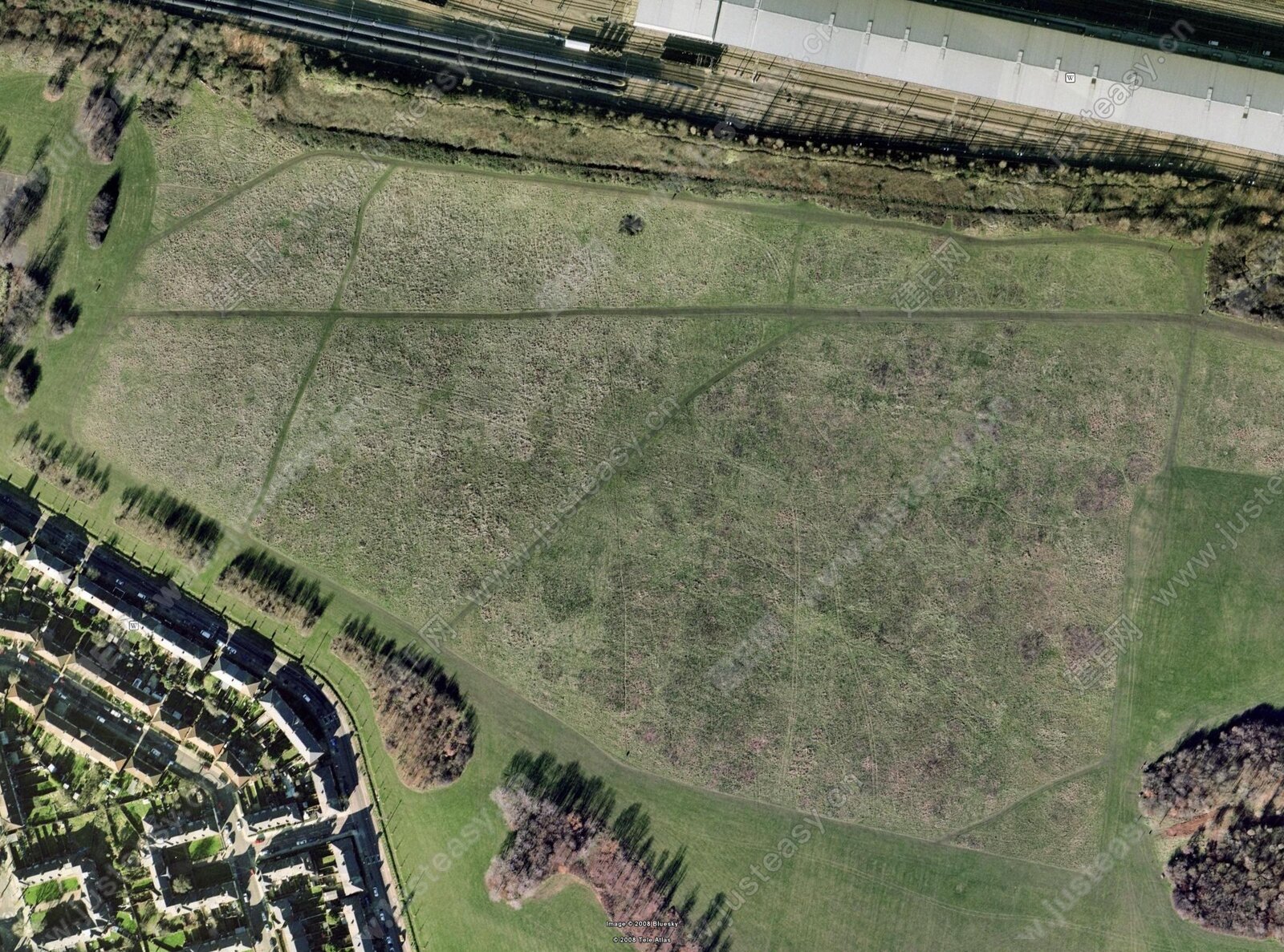 灌溉设计卫星图 - 昆明市农田灌溉区最新卫星图