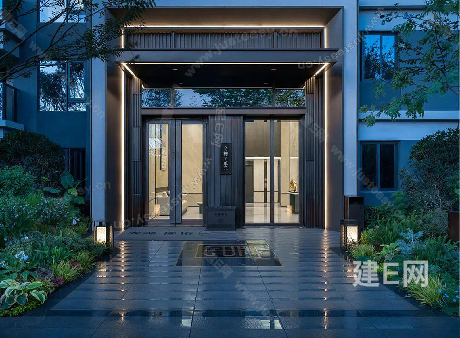 小区外景3d贴图下载[ID:114906864]_建e贴图