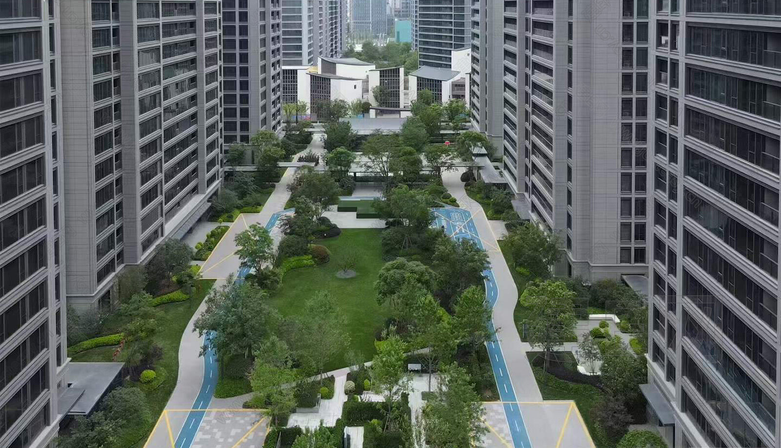 小区外景3d贴图下载[ID:108878086]_建e贴图