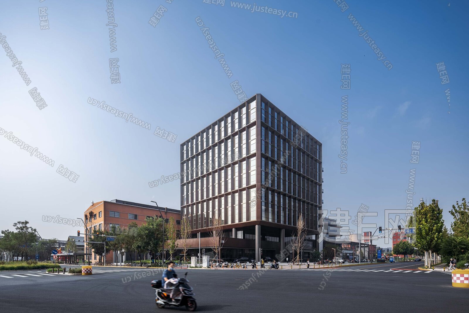外景街景环境贴图3d贴图下载[ID:104290368]_建e贴图