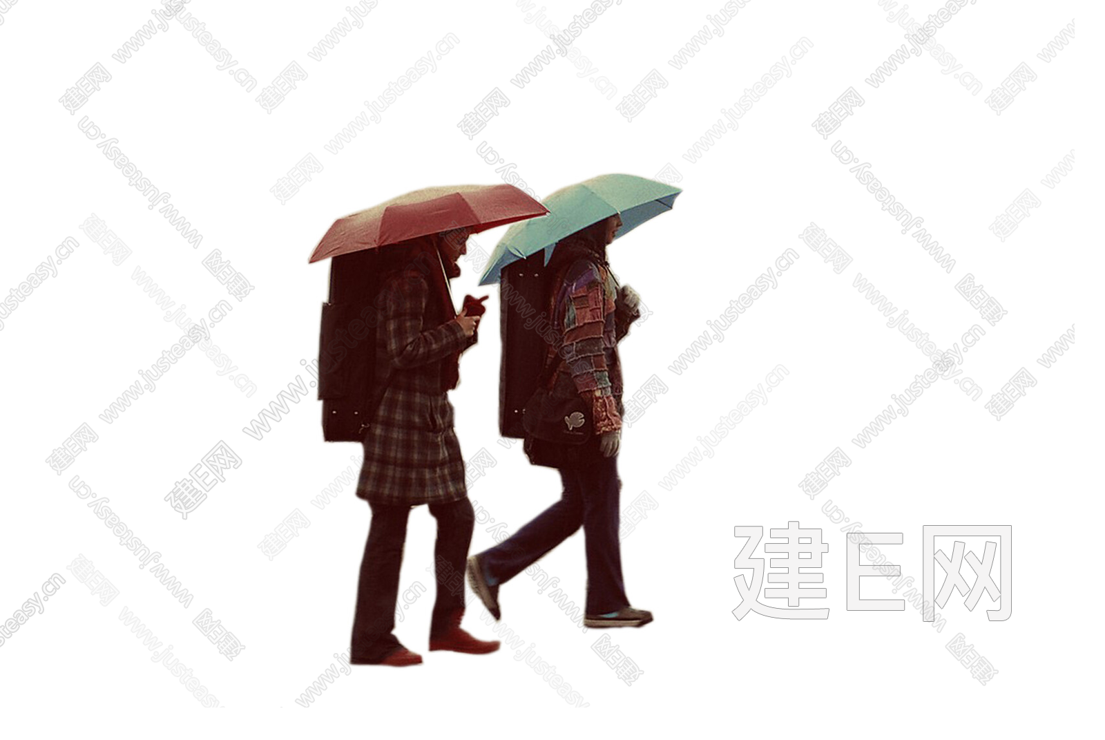 下雨打雨伞素材-下雨打雨伞图片-下雨打雨伞素材图片下载-觅知网